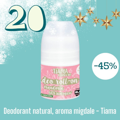 Deodorant natural, aroma migdale - Tiama